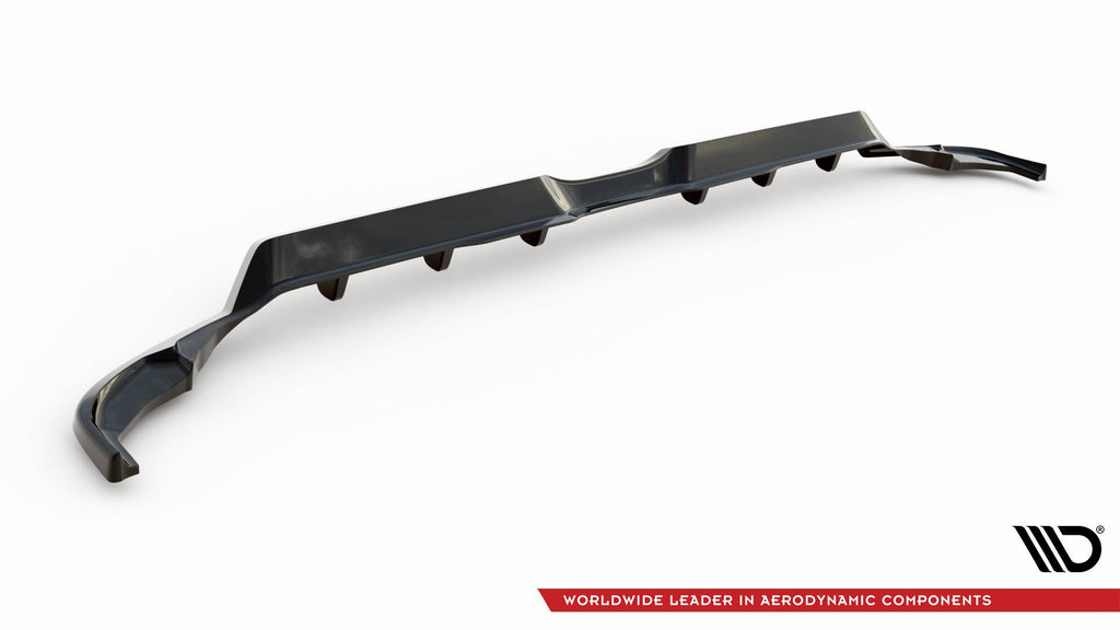 Splitter trasero V.2 Toyota Yaris Mk4 (con barras verticales)
