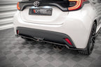 Splitter trasero V.2 Toyota Yaris Mk4 (con barras verticales)
