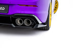 Rear Diffuser V.2 Volkswagen Golf R Hatchback Mk8 Facelift (with vertical bars)