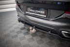 Splitter trasero V.3 BMW X6 M-Pack G06 (con barras verticales)
