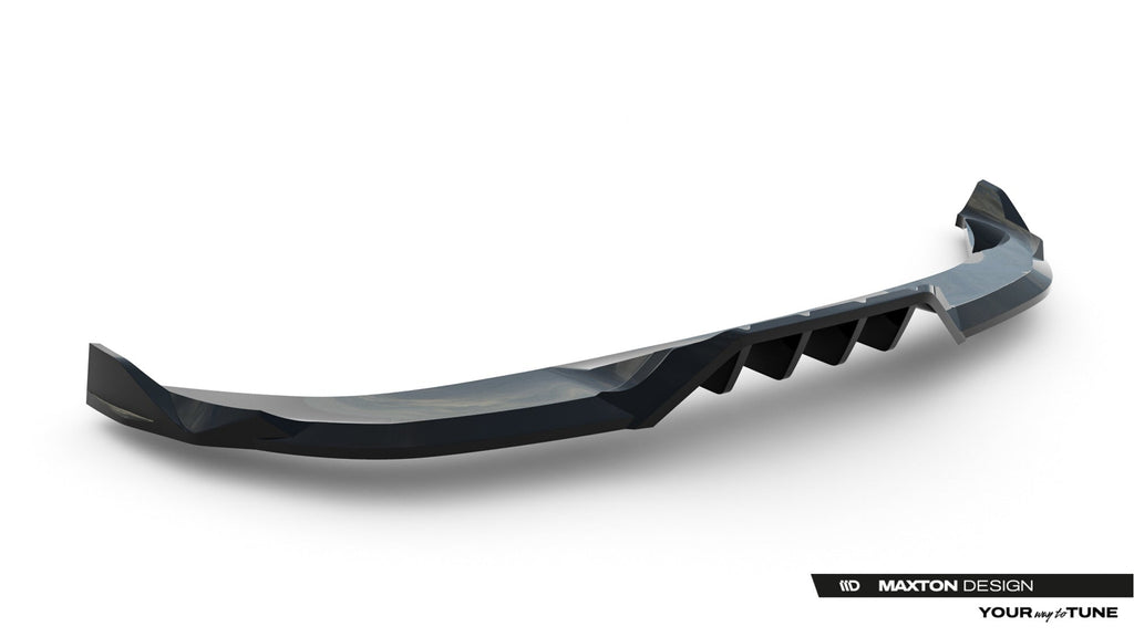 Splitter trasero V.3 Cupra Terramar Mk1 (versión con bola de remolque) (con barras verticales)