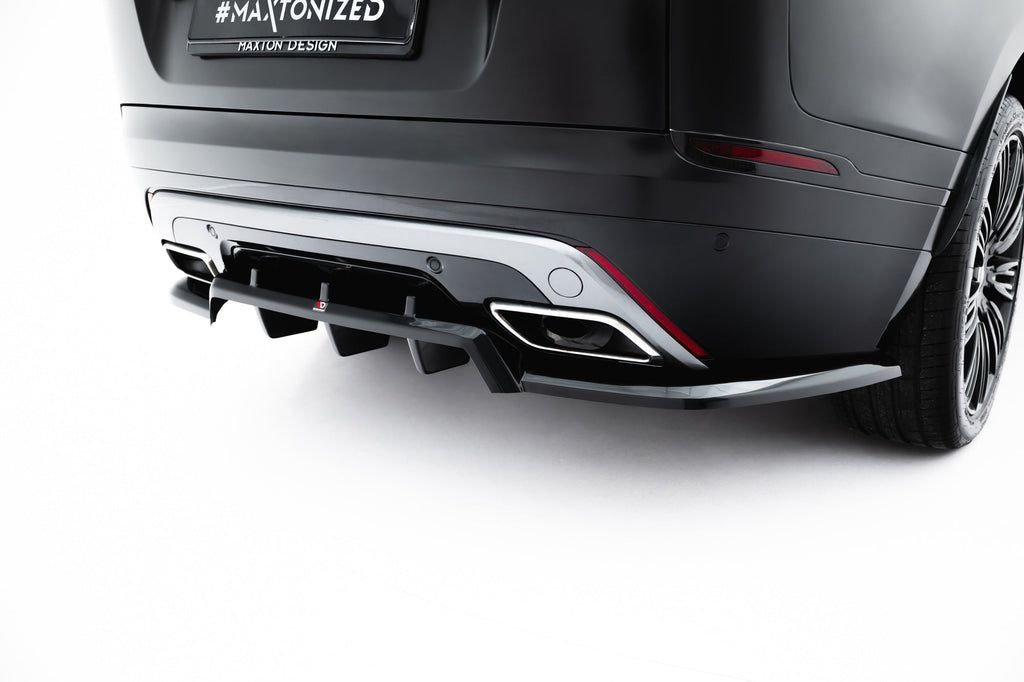 Rear diffuser V.3 Land Rover Range Rover Velar R-Dynamic Mk1 (with vertical bars)