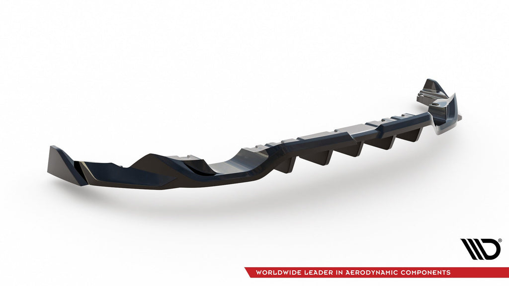 Splitter trasero V.3 Subaru BRZ Mk2 (con barras verticales)