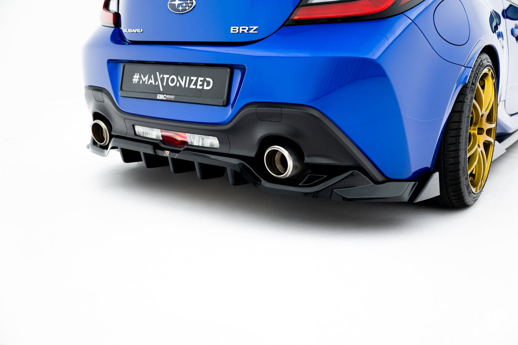 Splitter trasero V.3 Subaru BRZ Mk2 (con barras verticales)