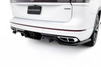 Splitter trasero Volkswagen Atlas R-Line Mk1 Facelift 2 (con barras verticales)