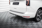 Splitter trasero Volkswagen Caddy Maxi Mk5 (con barras verticales)