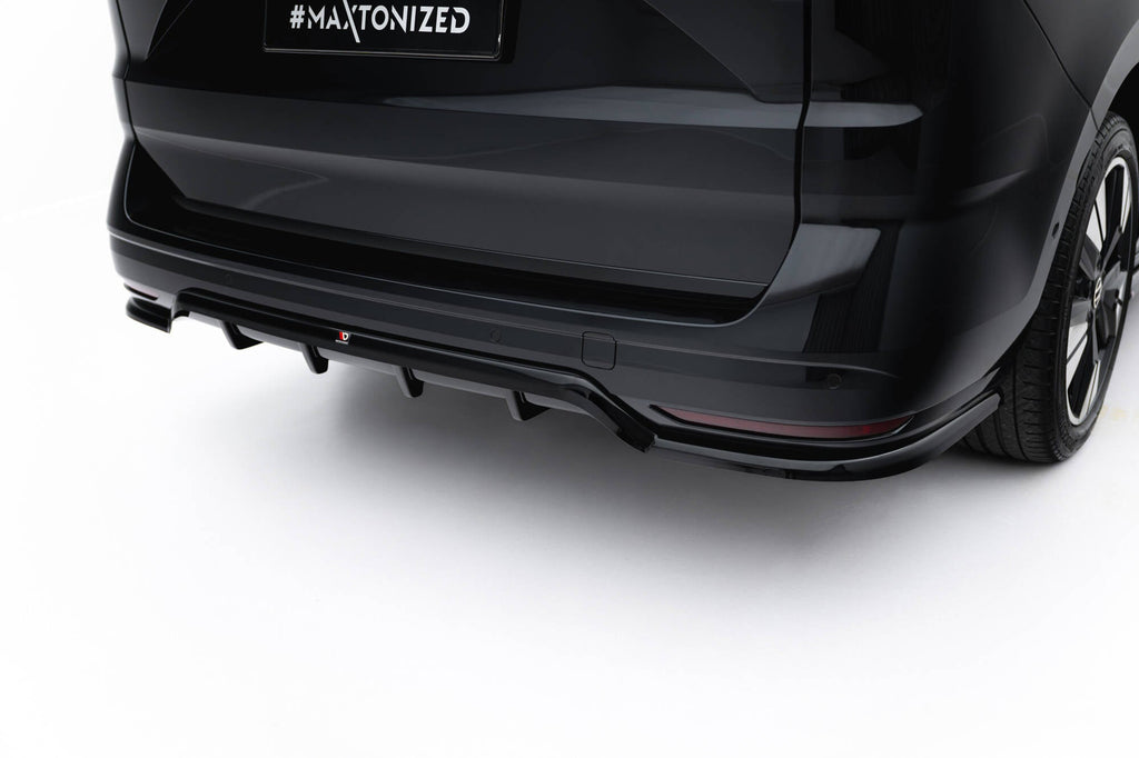 Splitter trasero Volkswagen Multivan Long T7 (con barras verticales)