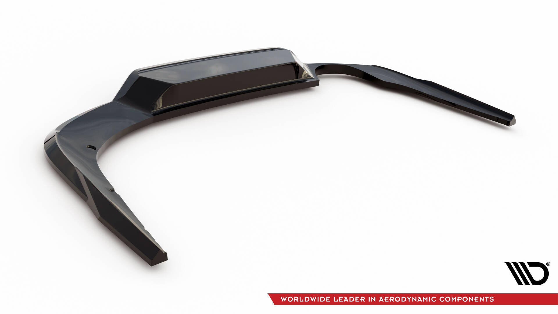 Splitter trasero Volkswagen Passat B9 (con barras verticales)