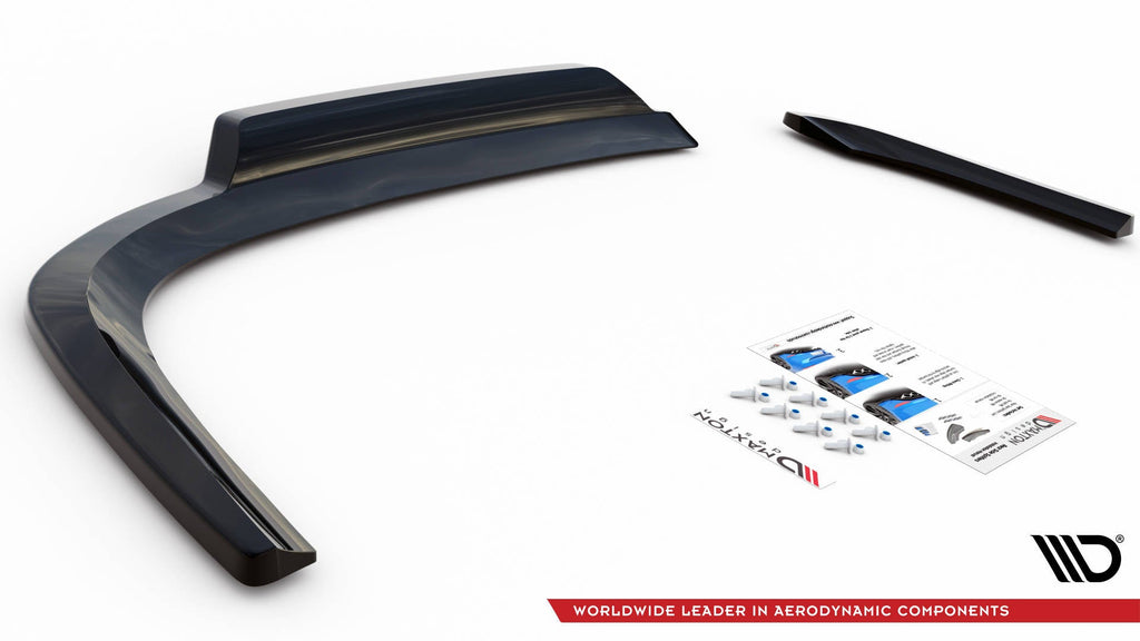 Splitter trasero Volkswagen Passat CC (con barras verticales)