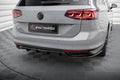 Splitter trasero Volkswagen Passat R-Line B8 Facelift (con barras verticales)