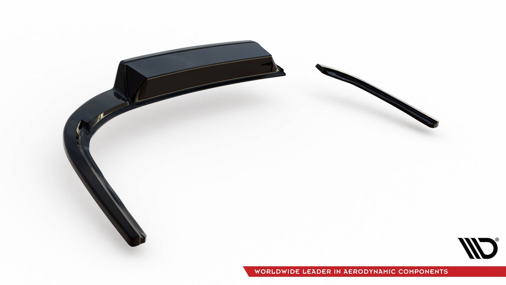 Splitter trasero Volkswagen Passat Berlina / Variant B8 R-Line (con barras verticales)