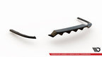 Splitter trasero Volkswagen Passat Berlina / Variant B8 R-Line (con barras verticales)