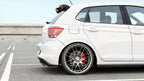 Splitter trasero Volkswagen Polo GTI R-Line Mk6 (con barras verticales)