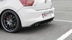 Splitter trasero Volkswagen Polo GTI R-Line Mk6 (con barras verticales)