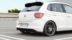 Splitter trasero Volkswagen Polo GTI R-Line Mk6 (con barras verticales)