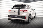 Splitter trasero Volkswagen T-ROC R R-Line Mk1 Facelift (con barras verticales)