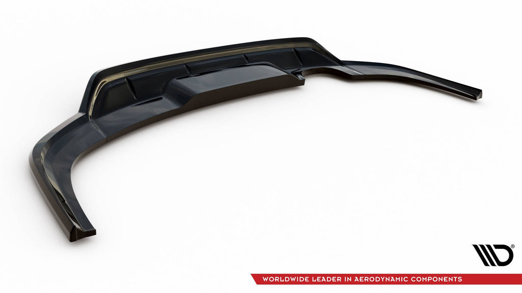 Splitter trasero Volkswagen Taigo R-Line Mk1 (con barras verticales)