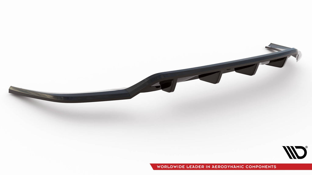 Splitter trasero Volkswagen Taigo R-Line Mk1 (con barras verticales)