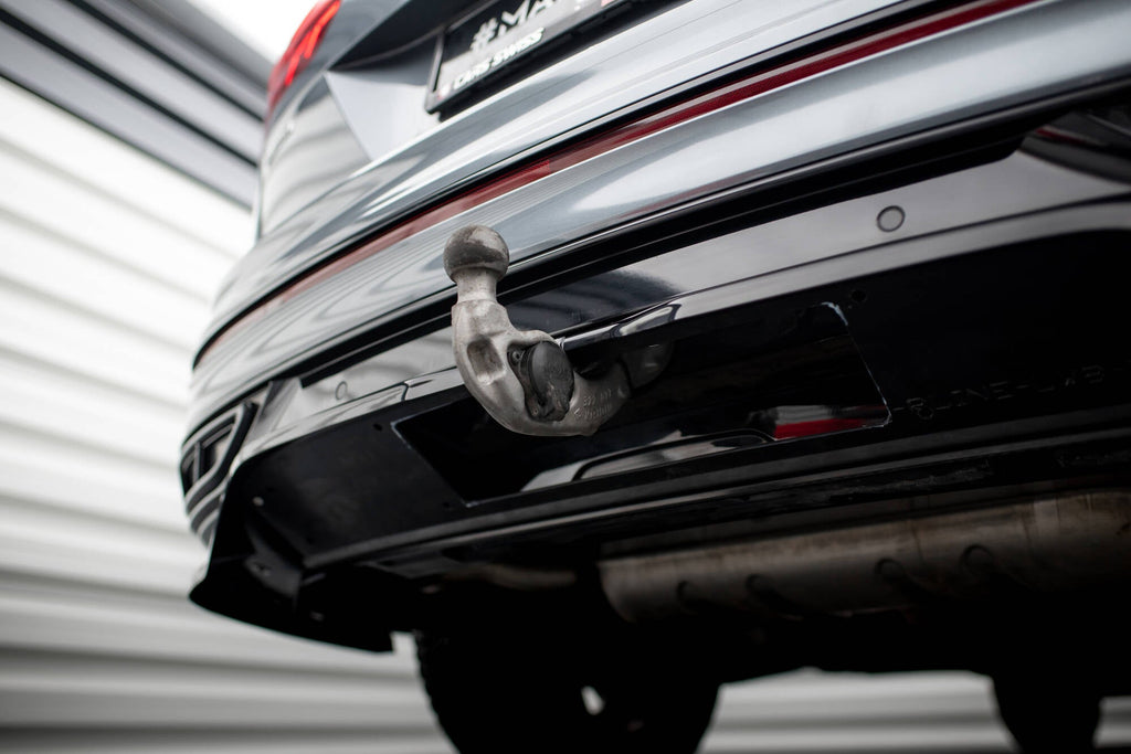 Splitter trasero Volkswagen Tiguan Allspace R-Line Mk2 Facelift (con barras verticales)