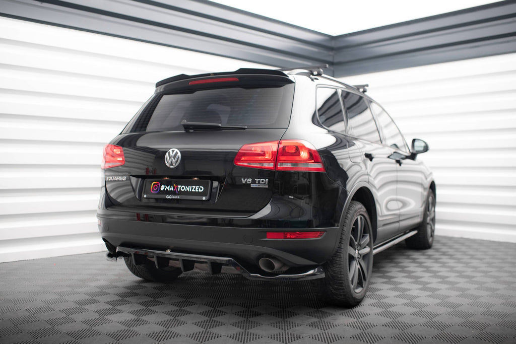 Splitter trasero Volkswagen Touareg Mk2 (con barras verticales)