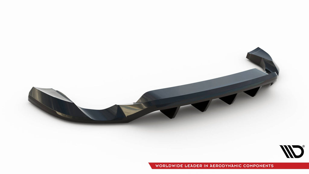 Splitter trasero Volkswagen Touareg Mk2 (con barras verticales)