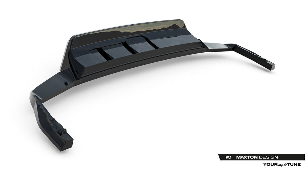 Rear Diffuser Volkswagen Touareg R-Line Mk3 Facelift (with vertical fins)