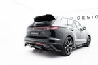 Rear Diffuser Volkswagen Touareg R-Line Mk3 Facelift (with vertical fins)