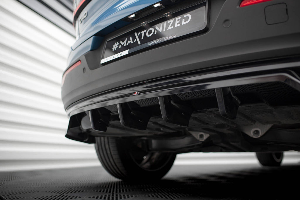 Volvo C40 Mk1 Rear Diffuser (with vertical strakes)