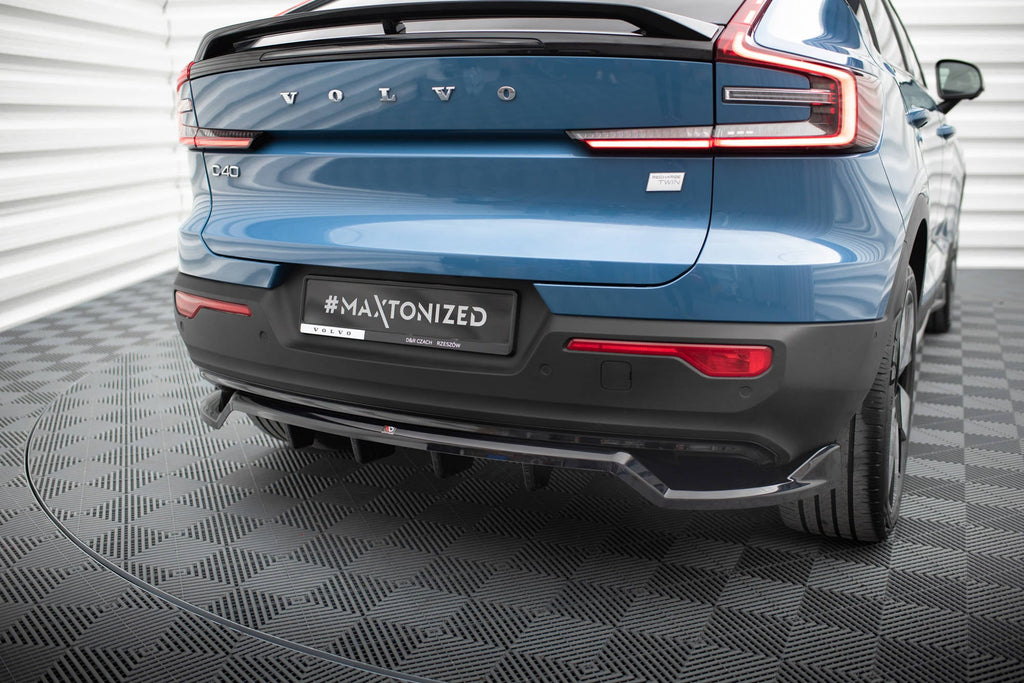 Volvo C40 Mk1 Rear Diffuser (with vertical strakes)