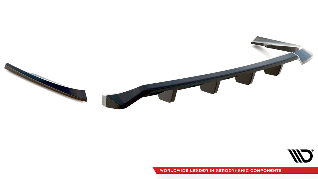 Splitter trasero Volvo C70 Mk1 (con barras verticales)