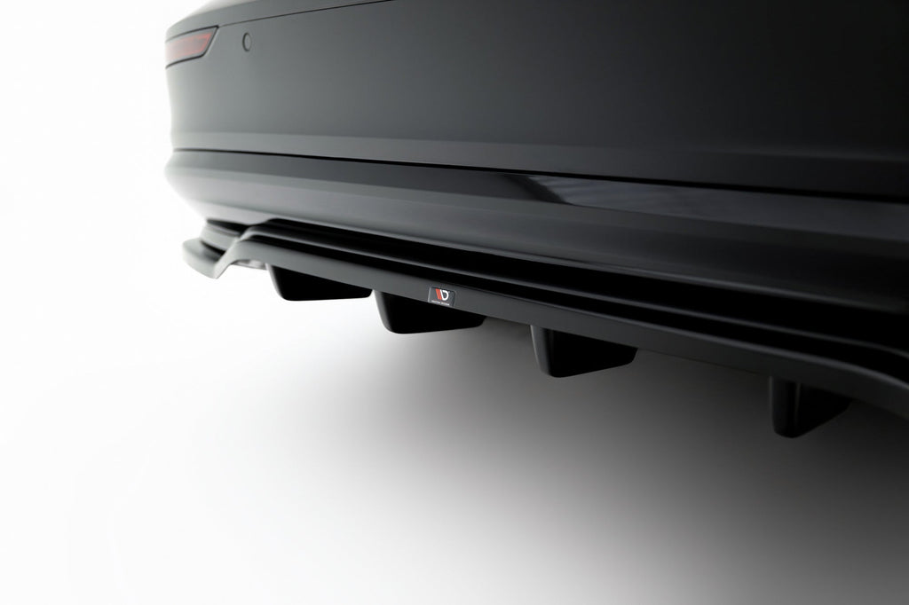 Splitter trasero Volvo S60 / V60 R-Design Mk3 (con barras verticales)