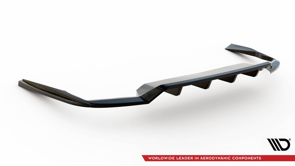 Splitter trasero Volvo V90 S90 R-Design Mk2 (con barras verticales)