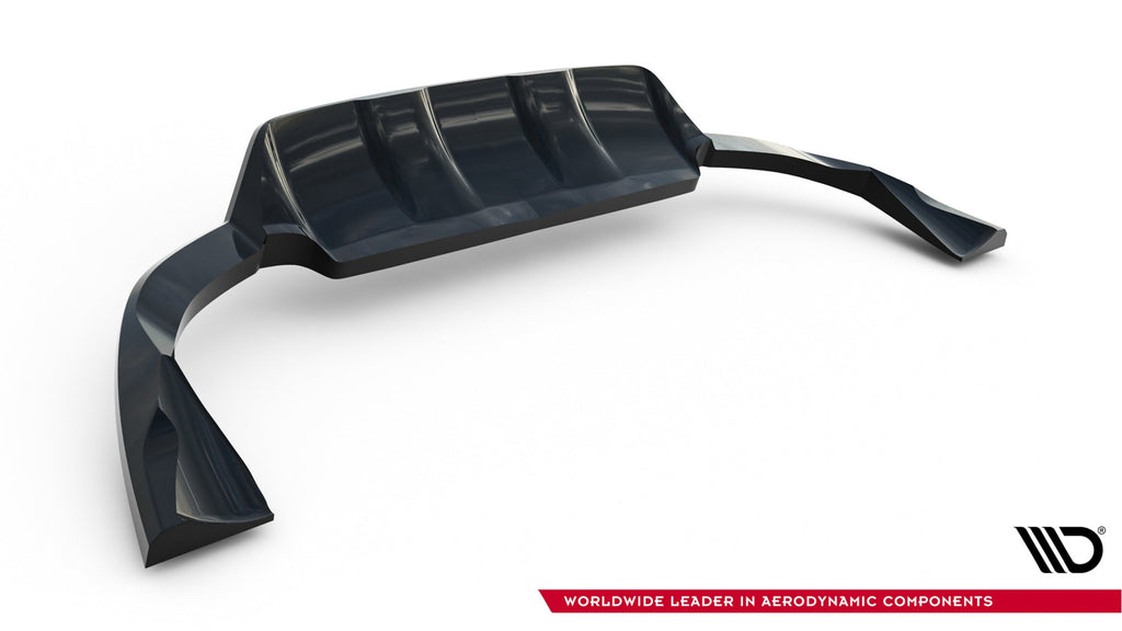Splitter trasero Volvo XC60 Mk1 Facelift (con barras verticales)