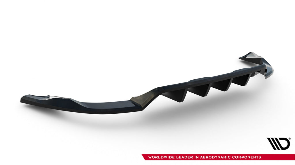 Splitter trasero Volvo XC60 Mk1 Facelift (con barras verticales)