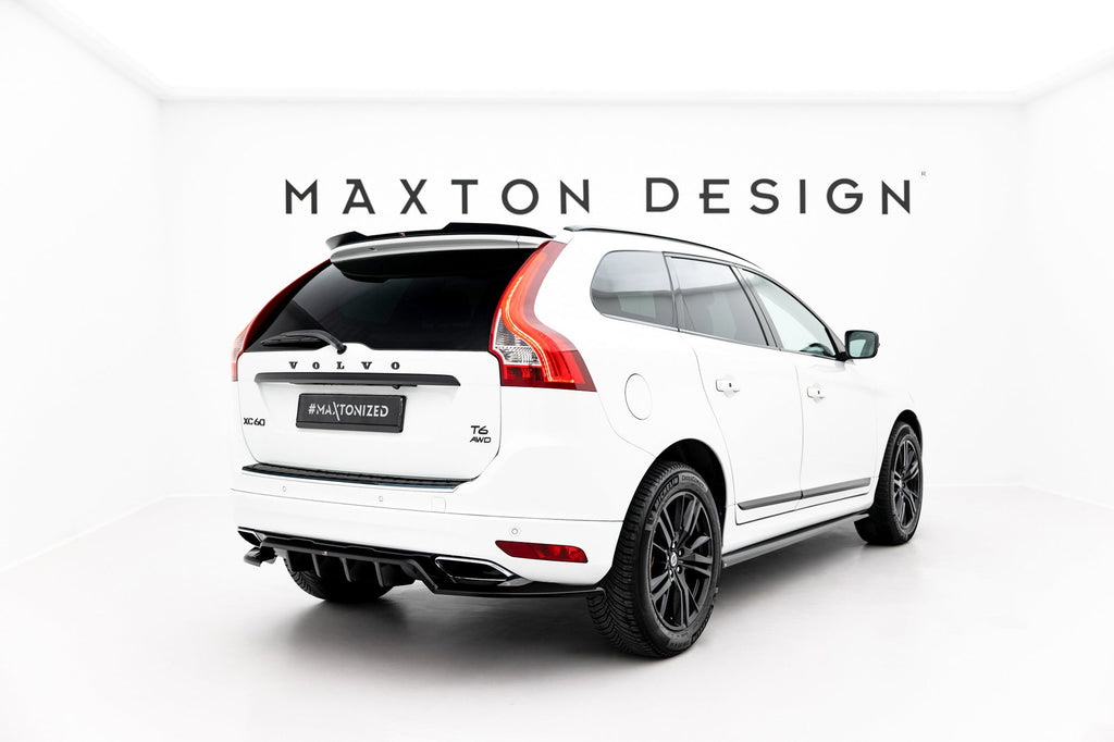 Splitter trasero Volvo XC60 Mk1 Facelift (con barras verticales)