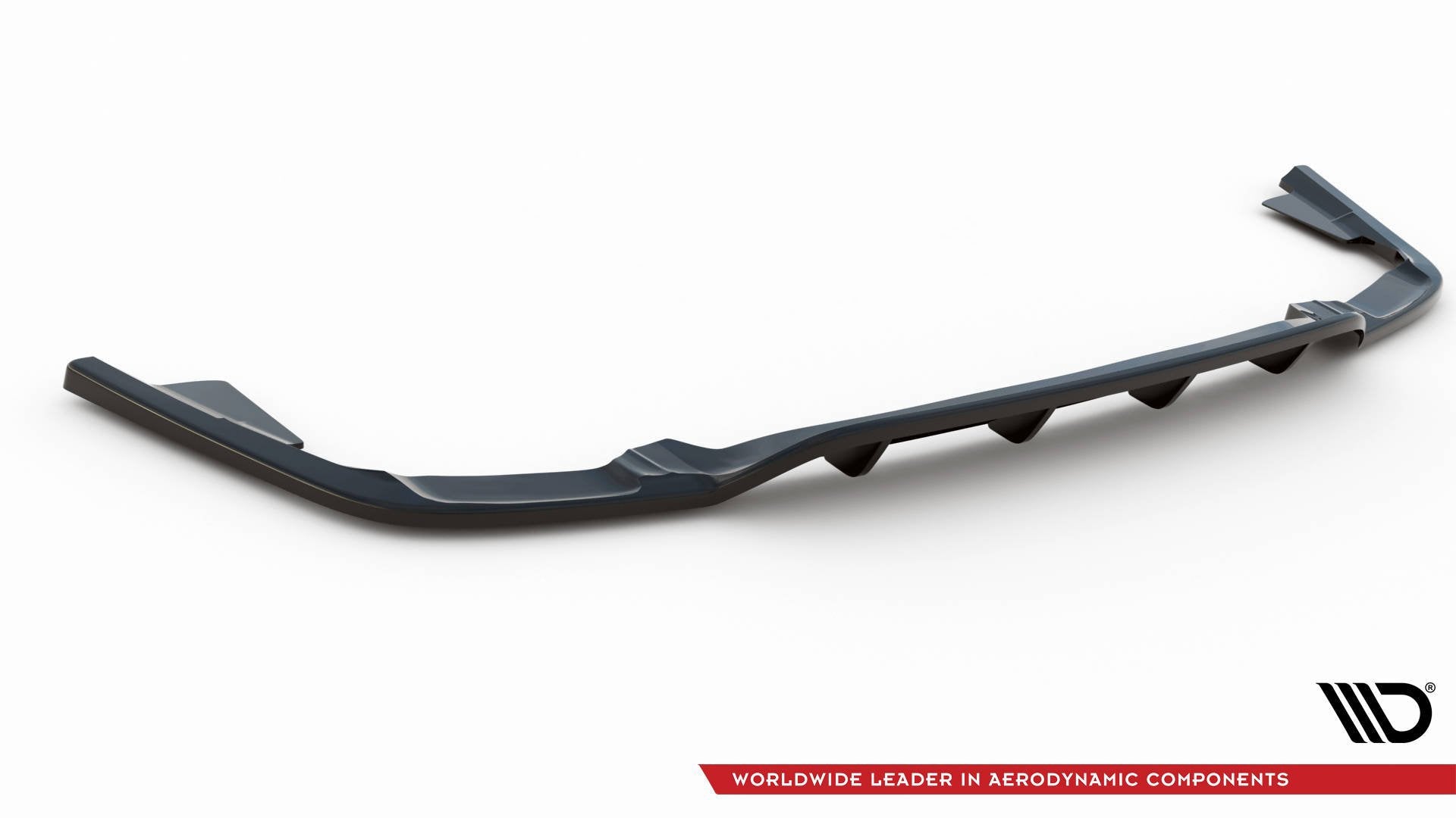 Splitter trasero Volvo XC60 Mk2 R-Design (con barras verticales)