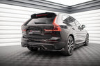 Splitter trasero Volvo XC60 R-Design Mk2 Facelift (con barras verticales)