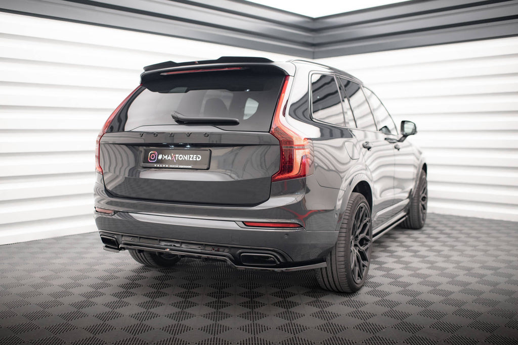 Splitter trasero Volvo XC90 R-Design Mk2 Facelift (con barras verticales)