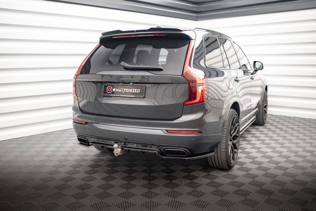 Splitter trasero Volvo XC90 R-Design Mk2 Facelift (con barras verticales)