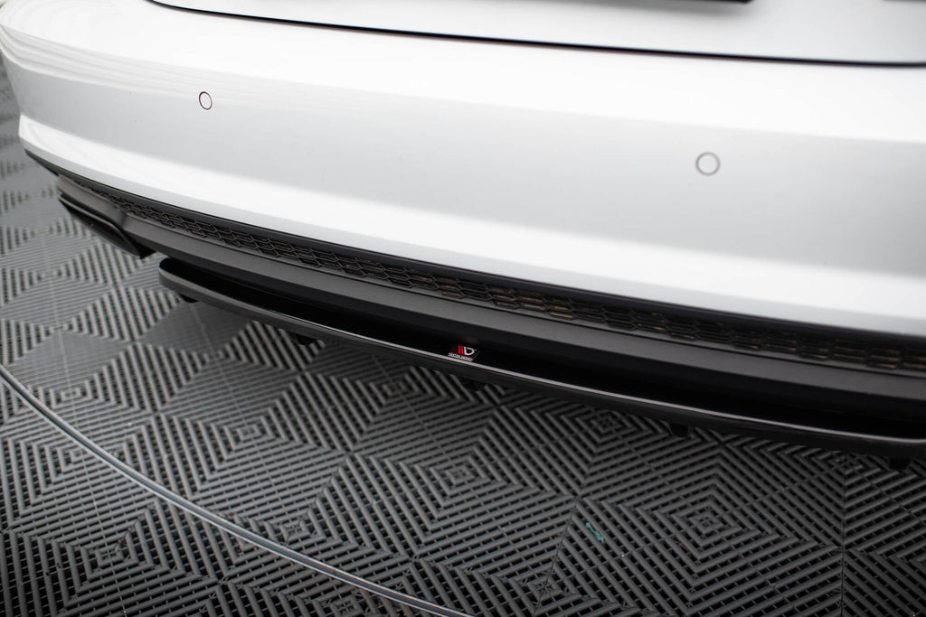 Audi A7 S-Line C7 Facelift Rear Diffuser (with vertical bars)
