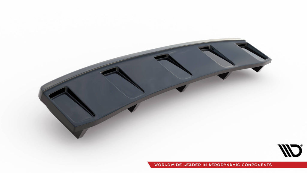 Audi A7 S-Line C7 Facelift Rear Diffuser (with vertical bars)