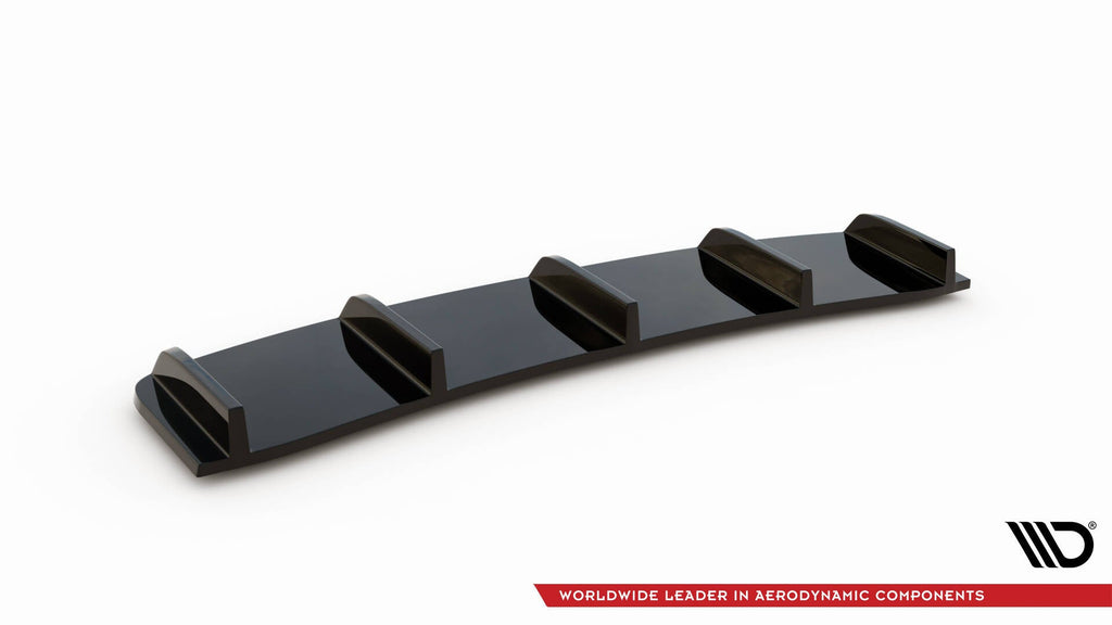 Audi A7 S-Line C7 Facelift Rear Diffuser (with vertical bars)