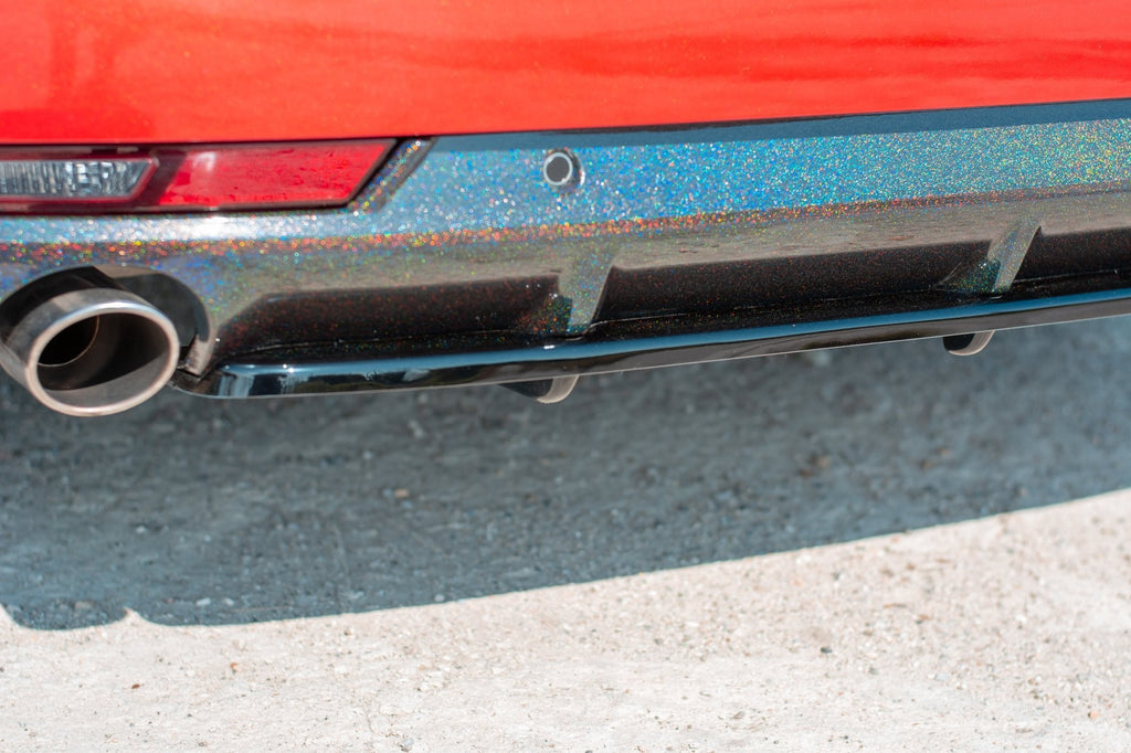 Splitter trasero Peugeot 508 Petrol Mk2 (con barras verticales)