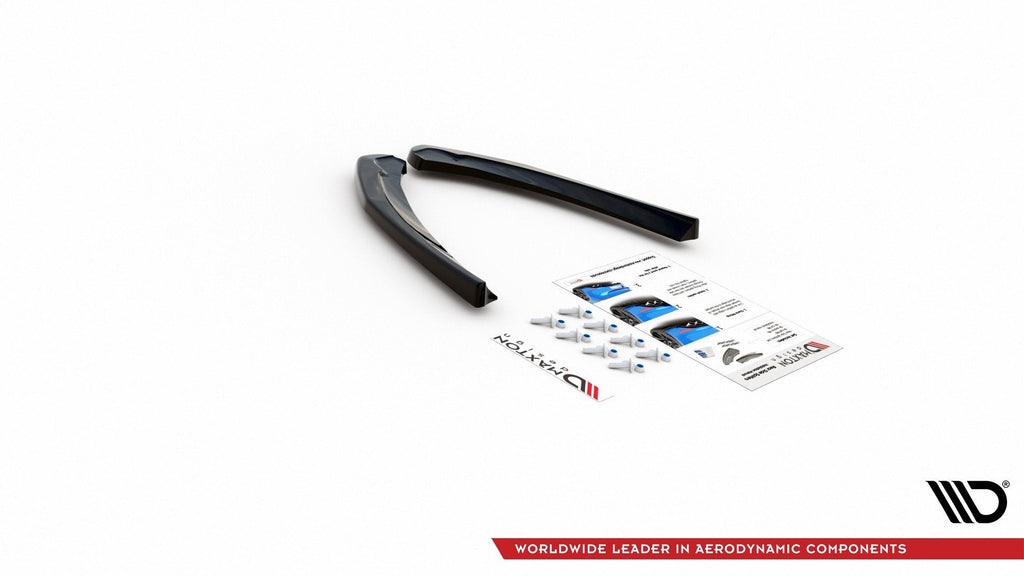 Splitters laterales traseros Abarth 124 Spider