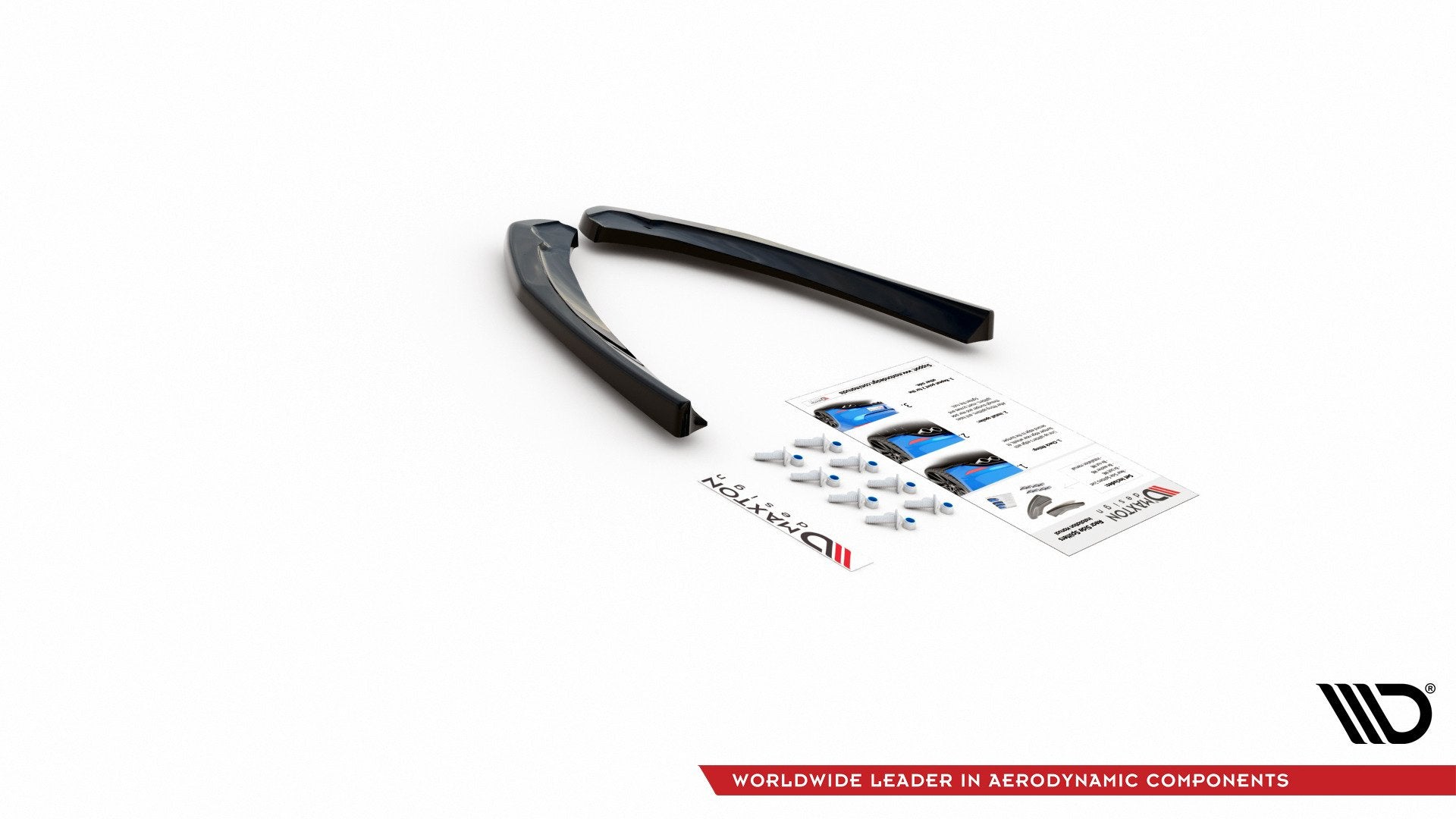 Splitters laterales traseros Abarth 124 Spider