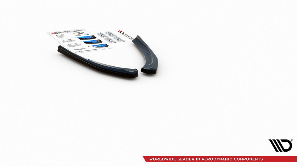 Splitters laterales traseros Abarth 124 Spider