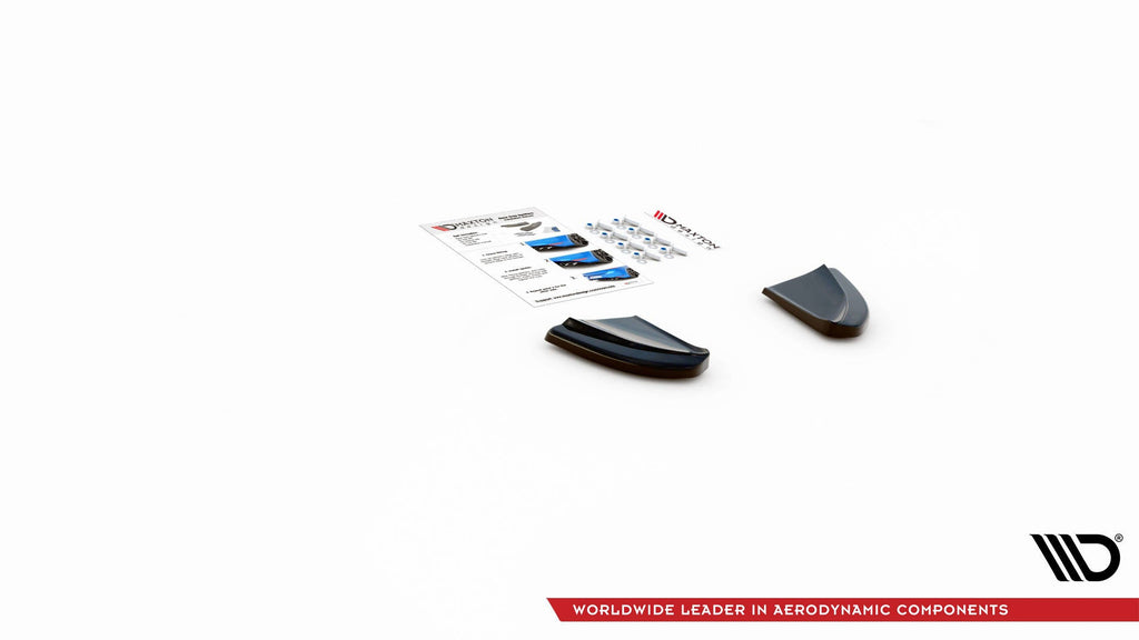 Splitters laterales traseros Abarth 595 Mk1 Facelift