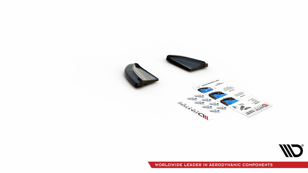 Splitters laterales traseros Abarth 595 Mk1 Facelift