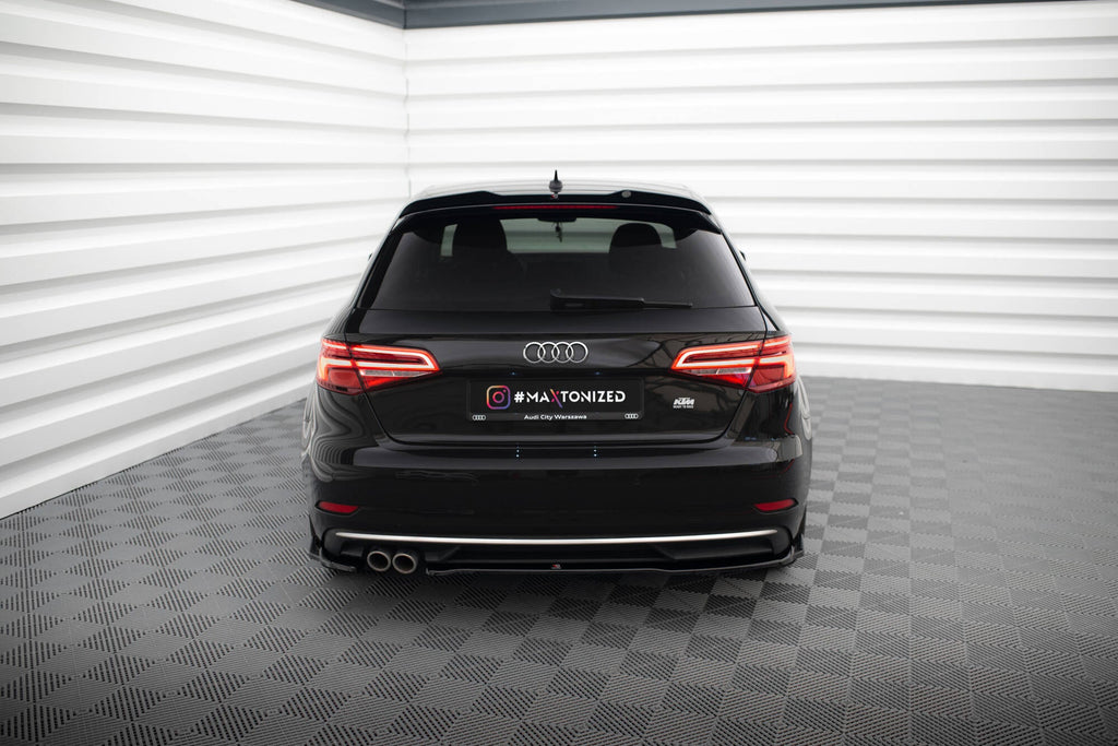 Splitters laterales traseros Audi A3 Sportback 8V Facelift