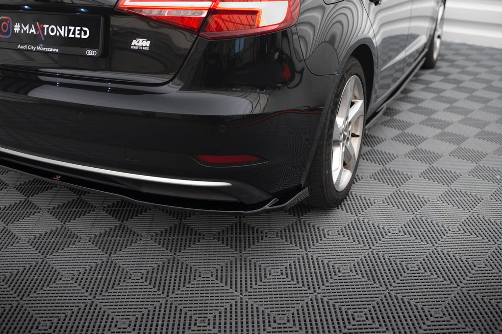 Splitters laterales traseros Audi A3 Sportback 8V Facelift